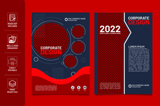 corporate flyer design template