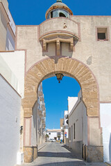 Entrance door to the town of Rota, Cadiz, Andalusia, Spain