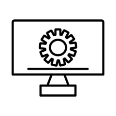 Software Vector Line Icon Design