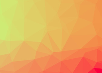 Abstract computational color Polygones background illustration