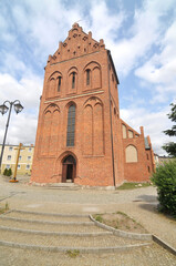 Fototapeta na wymiar Kościół pw. św. Michała Archanioła w Karlinie