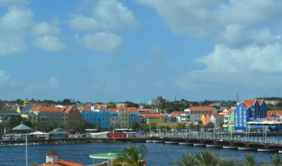  caribbean sea , curacao island , willemstad city