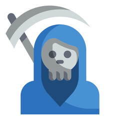 death scythe flat icon