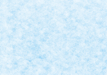 Obraz premium 背景_バック_テクスチャ_740_和紙_水色