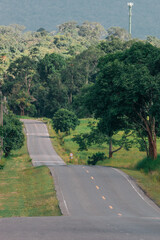 Khao Yai National Park A large forest of Thailand with beautiful scenery suitable for driving