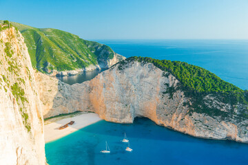 Navagio Beach - Shipwreck Beach, Zakynthos Island, Greece