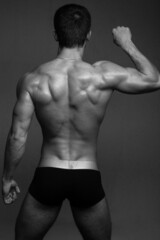 Male back