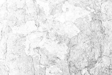 Papier Peint photo autocollant Vieux mur texturé sale Les murs en béton sont peints en blanc avec une texture de taches et un fond sans couture