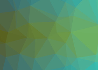 Abstract computational color Polygones background illustration