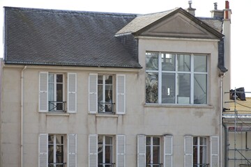 facade of an old building