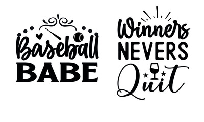 New Baseball SVG T-shirt Bundle