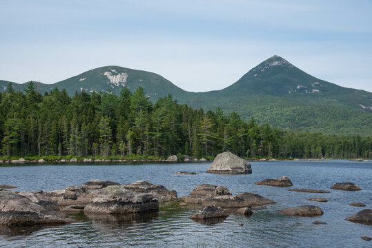 Baxter state park in Maine views