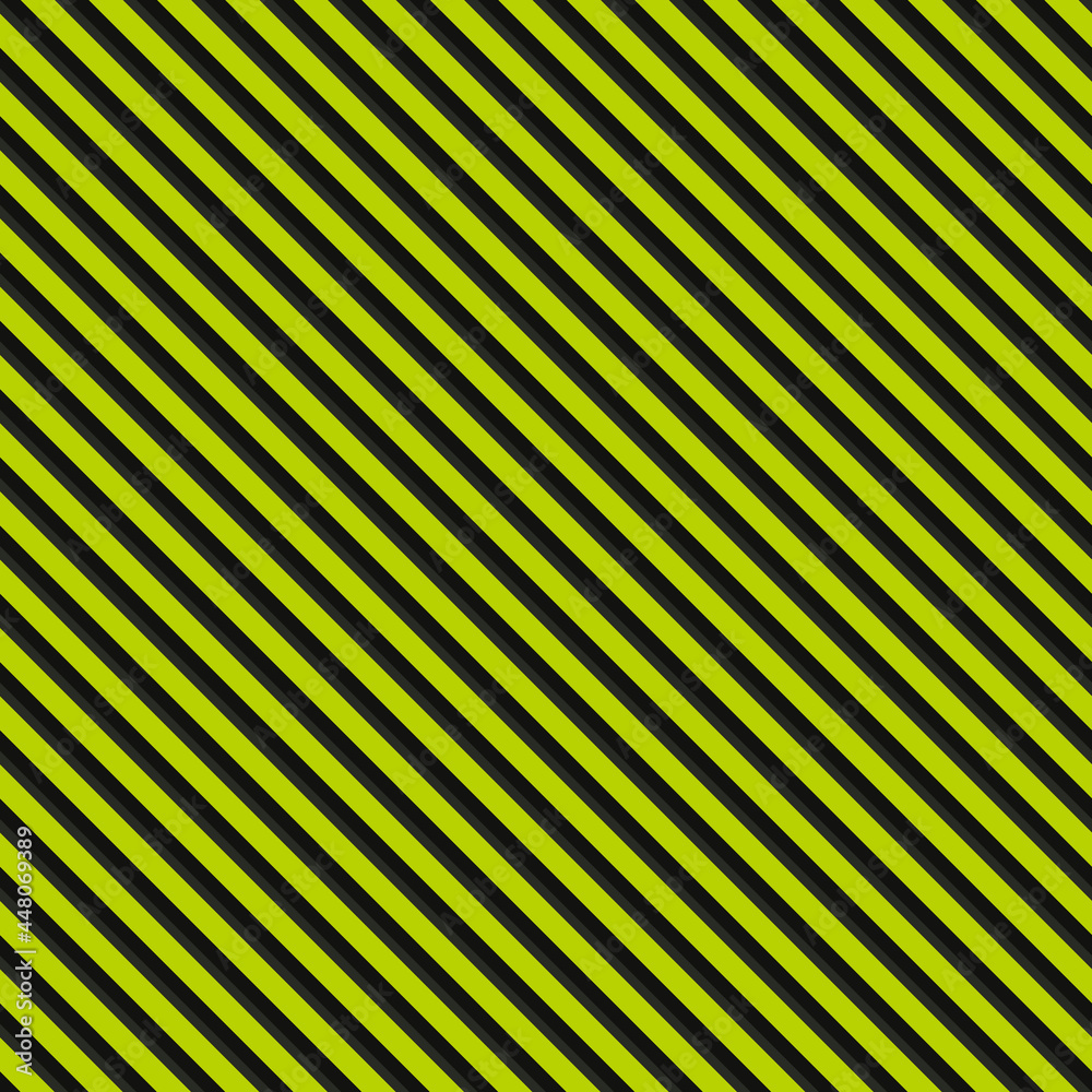 Poster yellow and black diagonal lines. vector repeated stripes attention pattern. danger line wallpaper. w