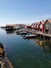 The stunning islands in the West Coast Archipelago outside of Göteborgs Skärgård in Sweden