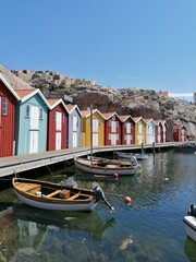 The stunning islands in the West Coast Archipelago outside of Göteborgs Skärgård in Sweden