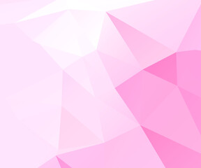 Pink Abstract Color Polygon Background Design, Abstract Geometric Origami Style With Gradient