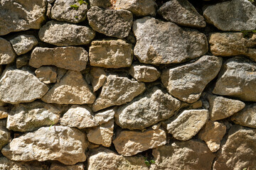 stone wall surface texture background