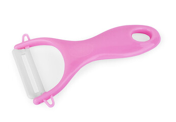 kitchen knives, isolated on white