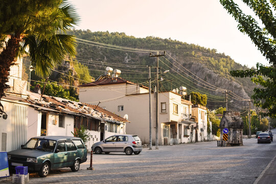 The Old Town in Fethiye. Mugla Province, Turkey