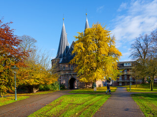 Cellebroederspoort in kampen, Overijssel Province, The Netherlands
