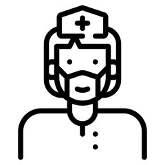 nurse line icon