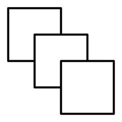 Vector Blend Tool Outline Icon Design