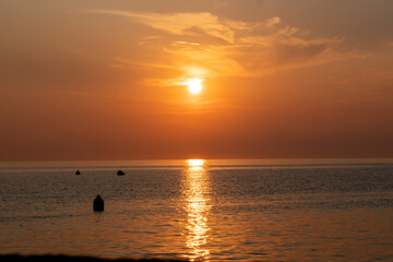 Sonnenuntergang am Meer