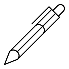 Vector Pen Outline Icon Design