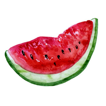 slice of ripe watermelon