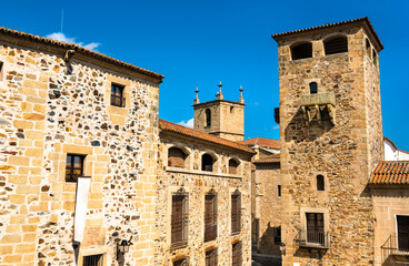 Fototapeta premium Golfines de Abajo Palace in Caceres, Spain
