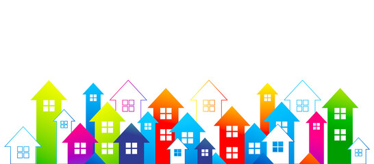 case, abitazioni, immobiliare, skyline	
