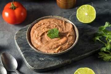 Homemade Organic Refried Pinto Beans