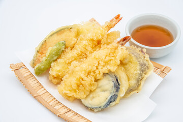 天ぷらの盛り合わせ