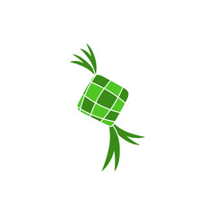Ketupat icon design illustration