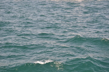 Sea water with waves, texture,background.