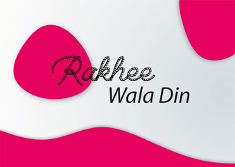 Happy Rakshabandhan Flyer Personal Message