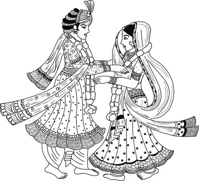 Hindu Wedding Vector Art & Graphics | freevector.com