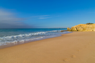 Beautiful beach in Algarve