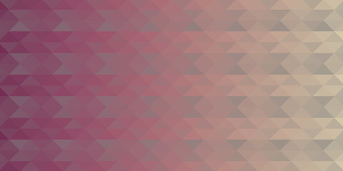 Obraz premium Abstract geometric background. Triangular pixelation. Mosaic, pink gradient.