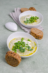 Vegetable cream soup