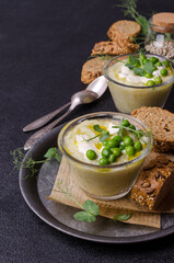 Vegetable cream soup