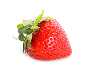 Strawberry isolated on white background.