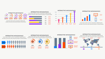 Dynamic Infographic Overlay Set 1