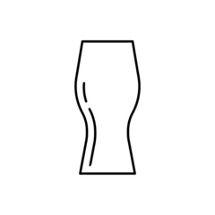 Wineglass icon vector set. alcoholic drink illustration sign collection. goblet symbol. Bar logo.