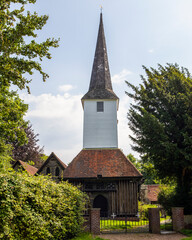 Fototapeta na wymiar All Saints Church in Stock, Essex, UK