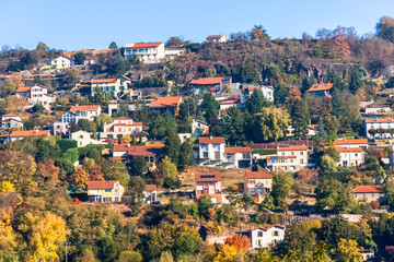 Fototapeta premium Ville du Puy-en-Velay, Haute-Loire, France