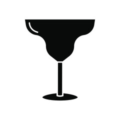 Wineglass icon vector set. alcoholic drink illustration sign collection. goblet symbol. Bar logo.