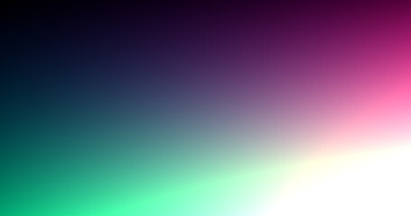 Abstract rectangle gradient background in blue, green, purple, pink, violet, white and black color