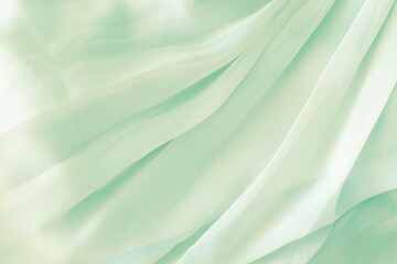 gentle mint green fabric wallpaper