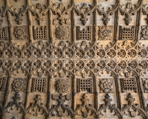 Architectural Detail of Dedham Parish Church in Essex, UK